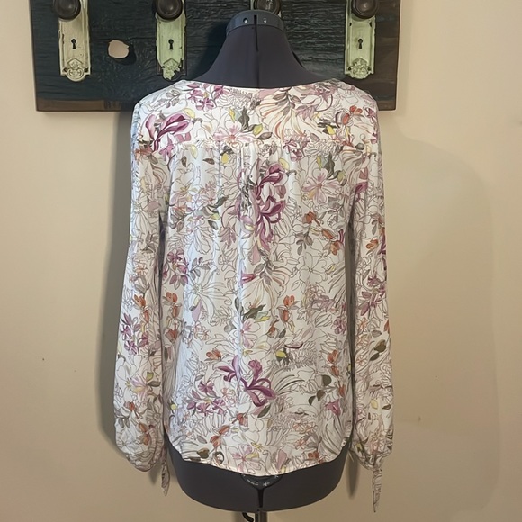 Maeve Anthropologie Floral Blouse Size Small - Picture 13 of 16